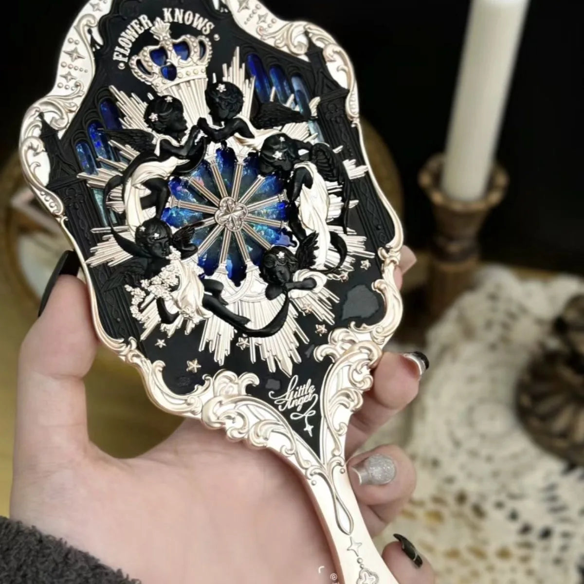 Angel Handheld Mirror